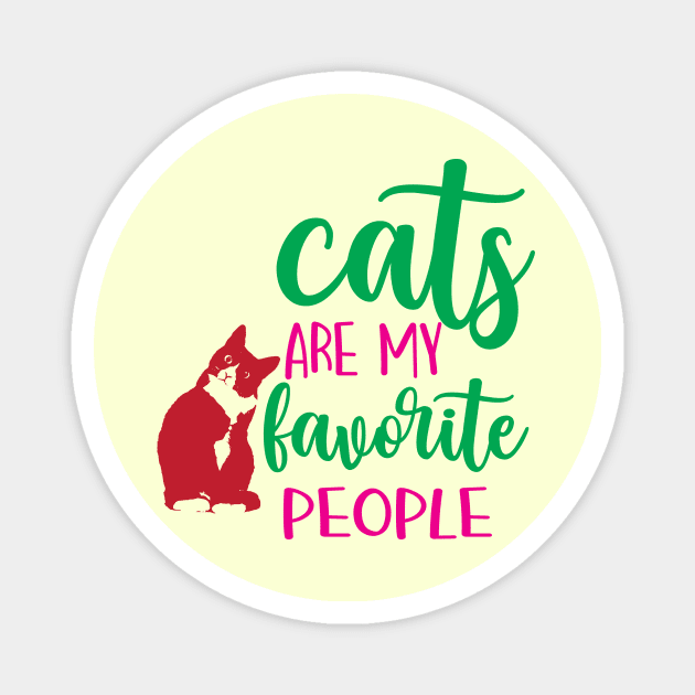 Cat Lover Magnet by Design Anbay